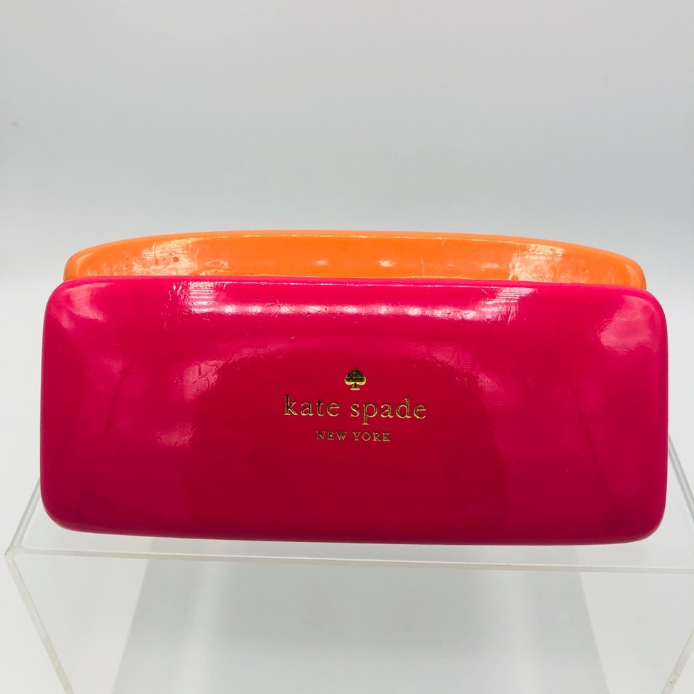 Kate Spade ♠️ eyeglass case hot pink - Picture 3 of 8